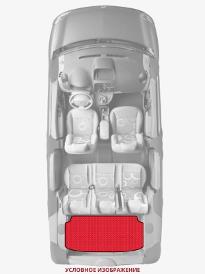 ЭВА коврики «Queen Lux» багажник для Chrysler LHS (2G)